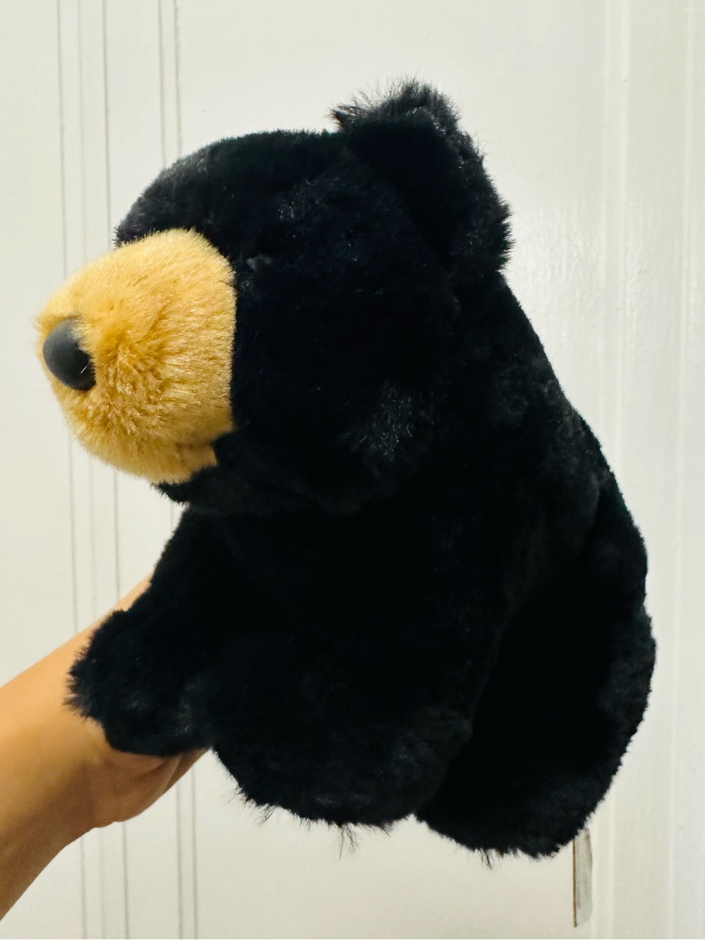 Douglas Black Bear Kids Mini Cubbie Plushie - Picture 3 of 6